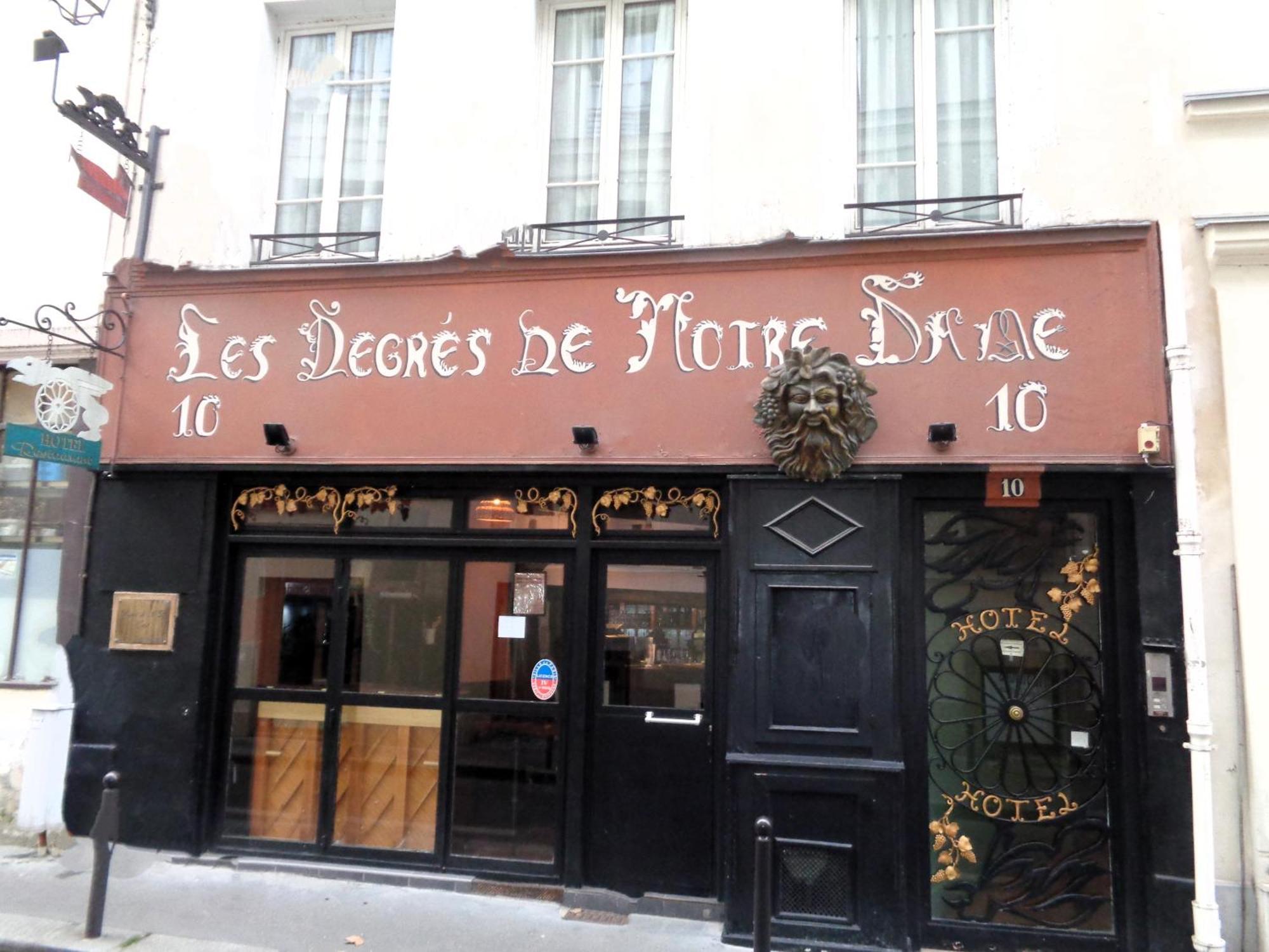 Hotel Les Degres De Notre Dame Parijs Buitenkant foto